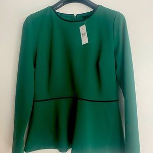 Ann Taylor peplum top.